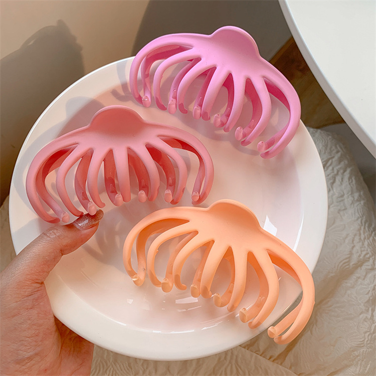 Wenbei Matte Macaron große Haarspange