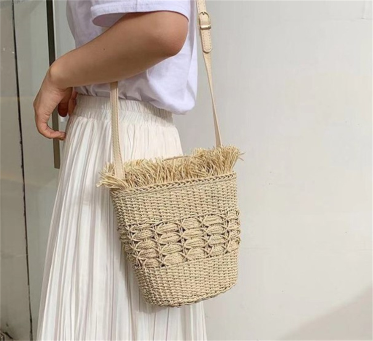 Custom Stroh Handtaschen