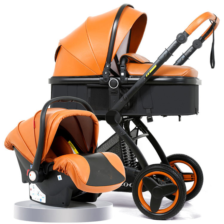 Shjie Drei -in -ein Luxus -Babywagen