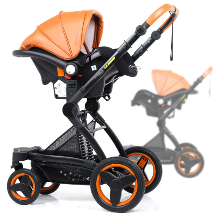 Shjie Drei -in -ein Luxus -Babywagen