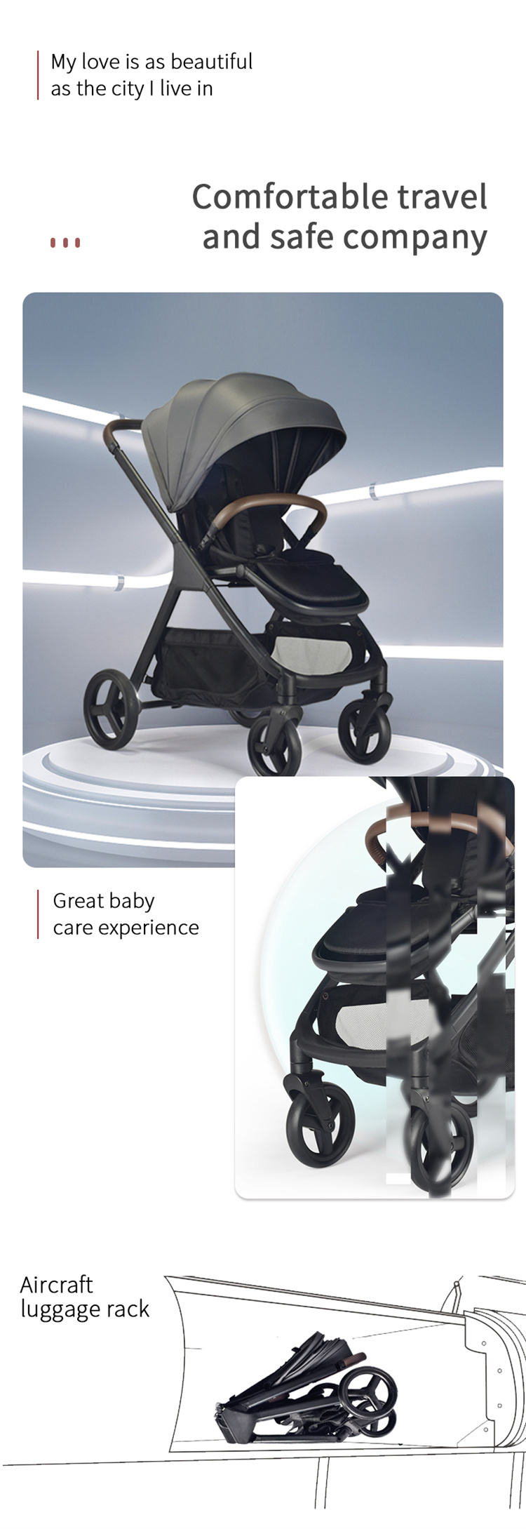 FENGRI Tragbares Baby Mitleid