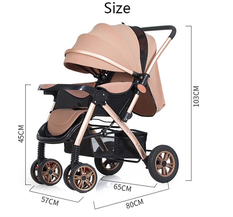 Maikesi Falten eines tragbaren Babywagens
