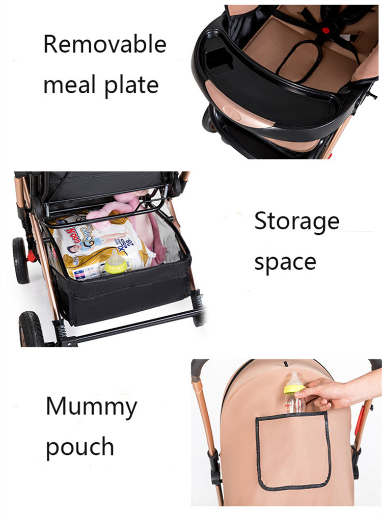 Maikesi Falten eines tragbaren Babywagens