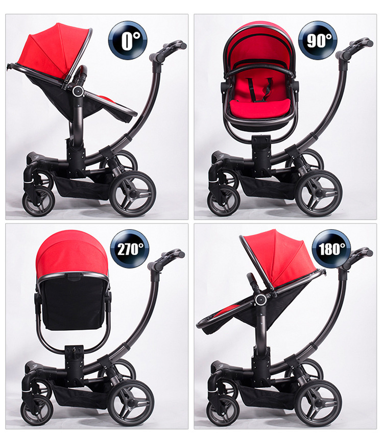 XIN BLOOM Hoch -Qualität 360 -Grad -Rotation Babywagen