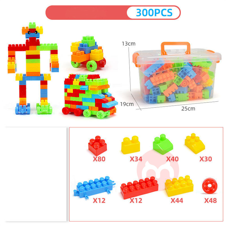 Elarve Kinder DIY große Partikel Kunststoff Bausteine Spielzeug montiert und eingefügt frühe Bildung Puzzle Kindergarten Geschenk
