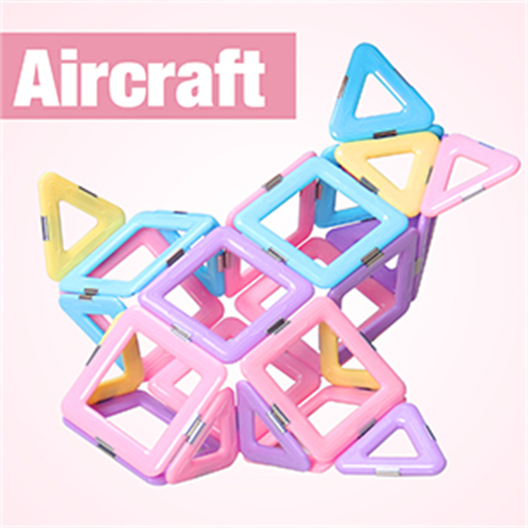 Elarve DIY Fliesen Attraktives Design Baustein Spielzeug Track Pipes Spielzeug Marmor Magnet fliesen Ball Run