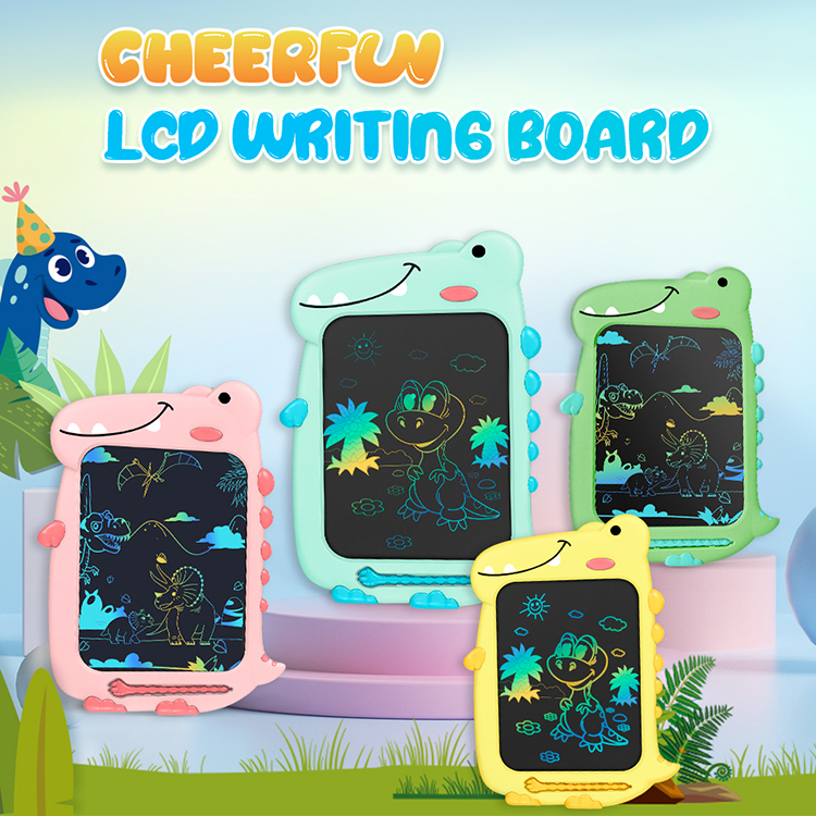 CHEERFUN Geburtstags geschenkset für Kinder Lernspiel zeug Doodle Painting Zeichenbrett Kinder 10 Zoll LCD-Schreibtafel
