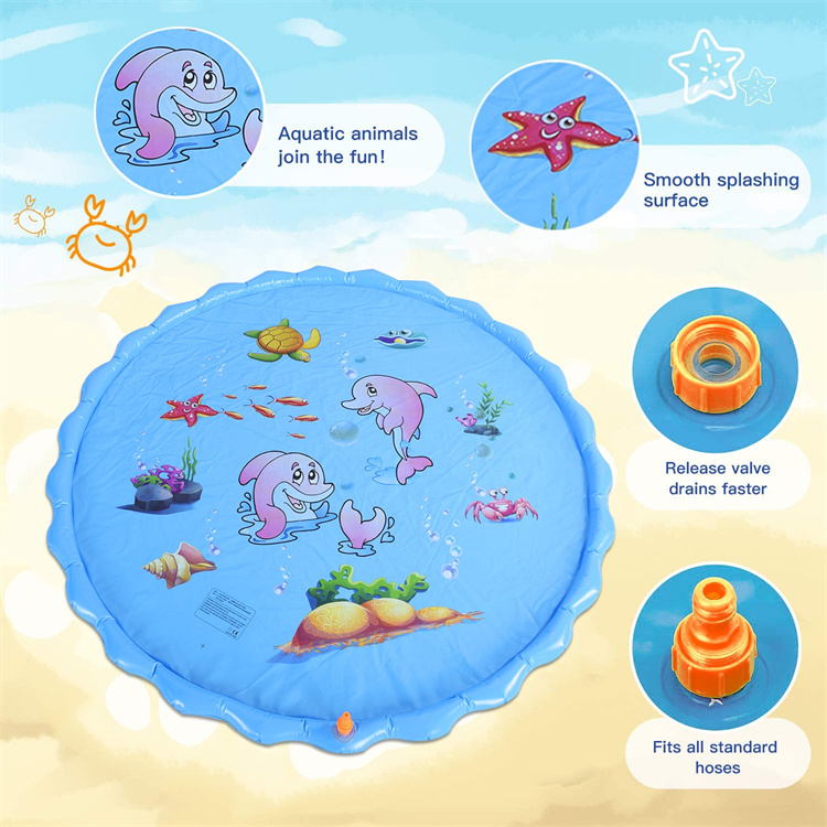 Sunshine Yard Games Splash Pad Ausrüstung Kinder Splash Pad 68 