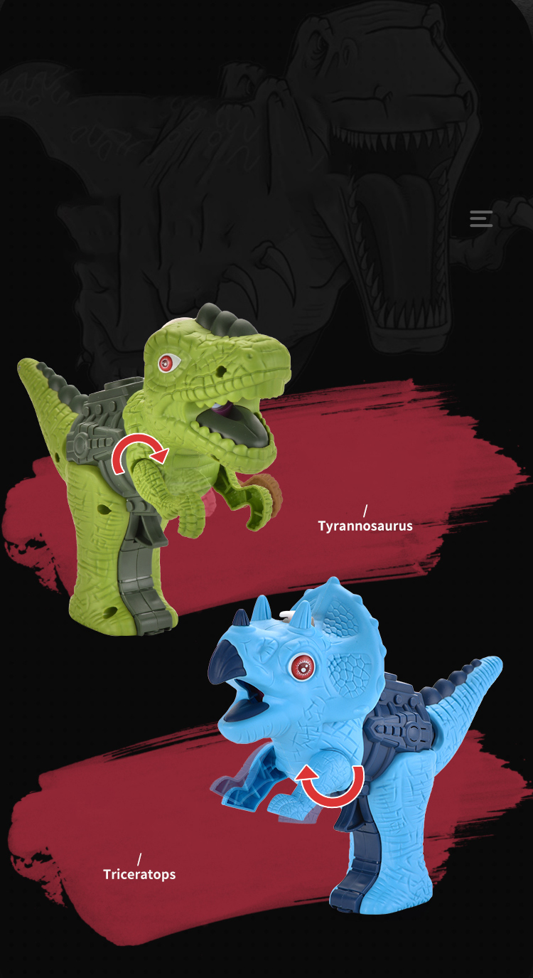 Kunststoff Electric Sound Licht Spray Rauch Dinosaurier Boy Pistole Spielzeug Kinder Dinosaurier Spray Wasser pistole mit Licht und Musik Mini Wasser pistole