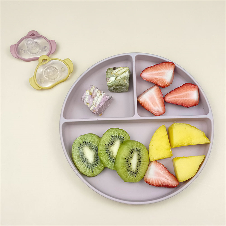Baby Fütterung Geteilte Platte Lebensmittel qualität Plato Factory OEM ODM Preis Kunden spezifisches Logo und Marke Dining Kit