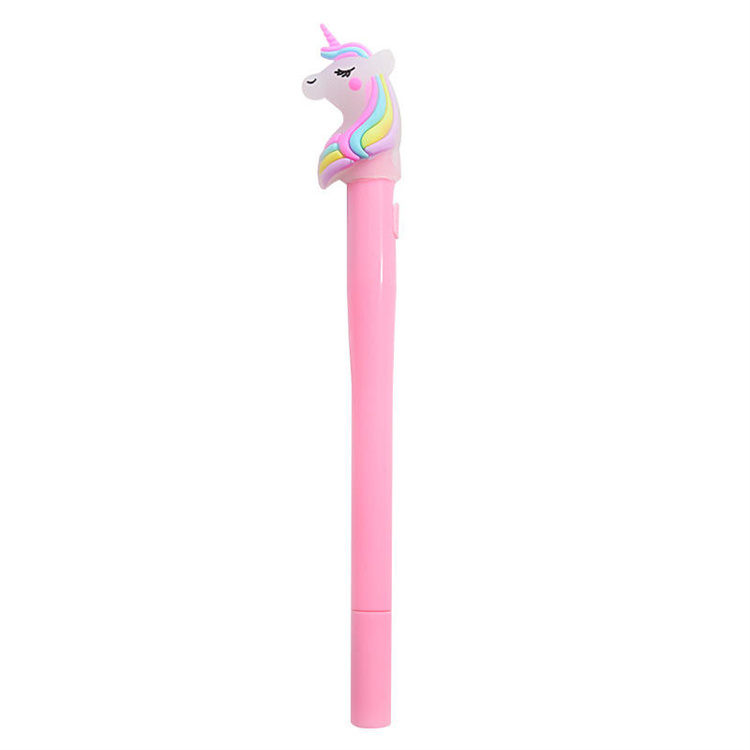 [4 Pakete]Cartoon Einhorn Nettes Mädchen Mädchen Herz Leuchtend Nette Persönlichkeit Schreiben Gel Licht Stif