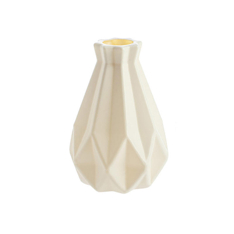 Neuankömmling Nordische Art Große Kunststoff-Blumenvase Kunststoff-Pflanzen vasen Hochwertige moderne Vase