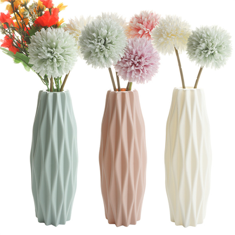 Nordische Plastik vase Plastik blumenvase Wohnzimmer moderne und kreative Einfachheit Haupt dekorationen