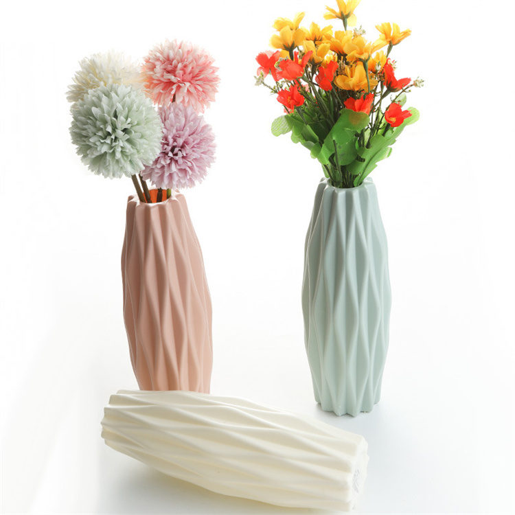 Nordische Plastik vase Plastik blumenvase Wohnzimmer moderne und kreative Einfachheit Haupt dekorationen