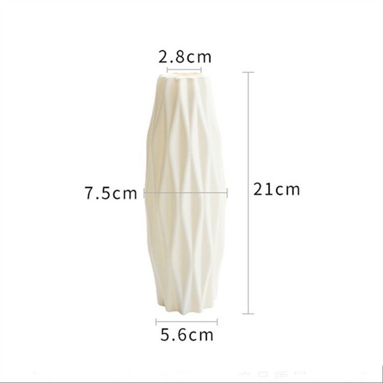 Nordische Plastik vase Plastik blumenvase Wohnzimmer moderne und kreative Einfachheit Haupt dekorationen