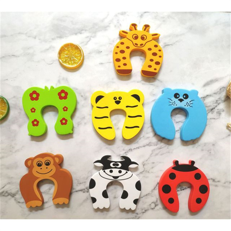 [10 Pakete] Baby Cartoon Sicherheit Tür Stopper Anti Pinch Hand