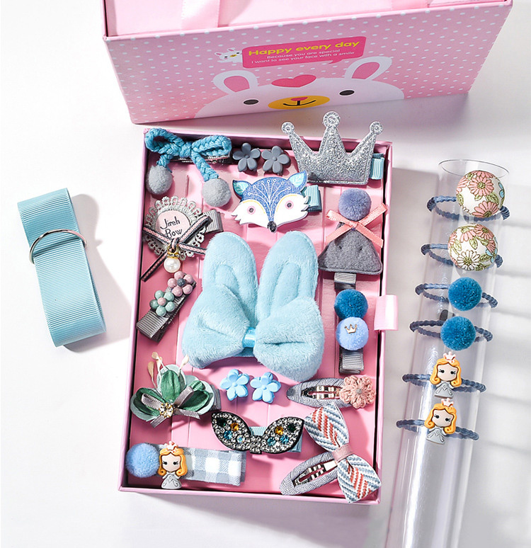 Niancan Kinder Prinzessin Kopfschmuck Haar Kreis Geschenkbox