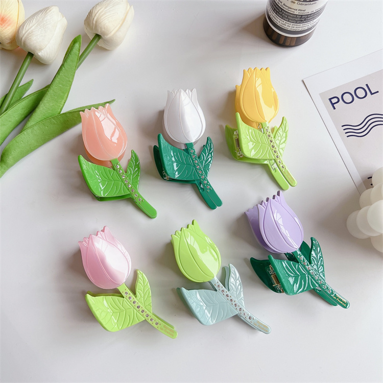 Flytop Dreidimensionale Tulpe mit Bohrer Hai Clip