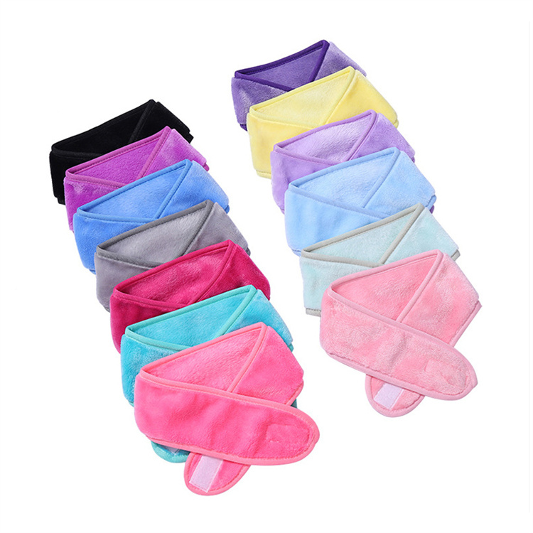 Elastisches Gesicht waschen Make-up Stirnband