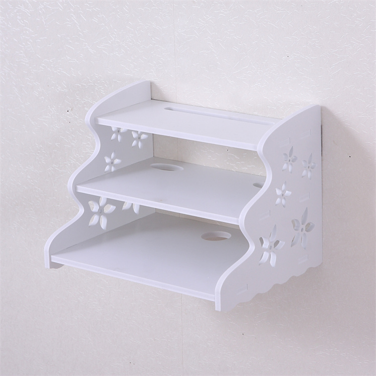 Wandmontiertes Aufbewahrungsregal für multifunktionale Router Box