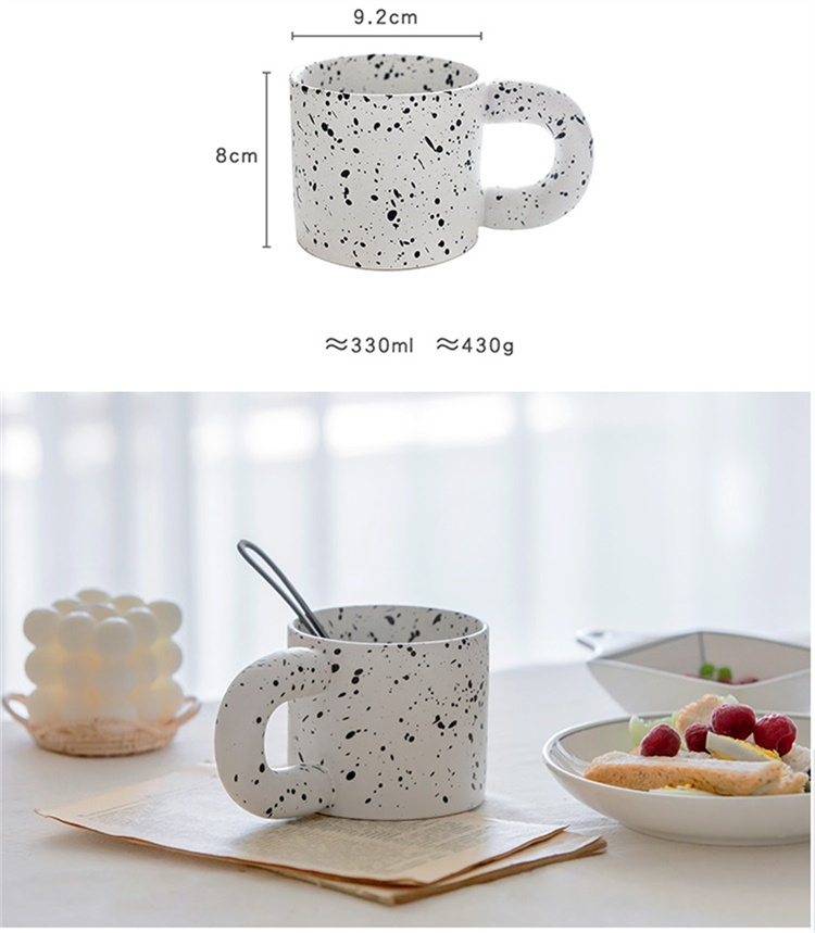 Splash Keramik Kaffeetasse Fat Cup