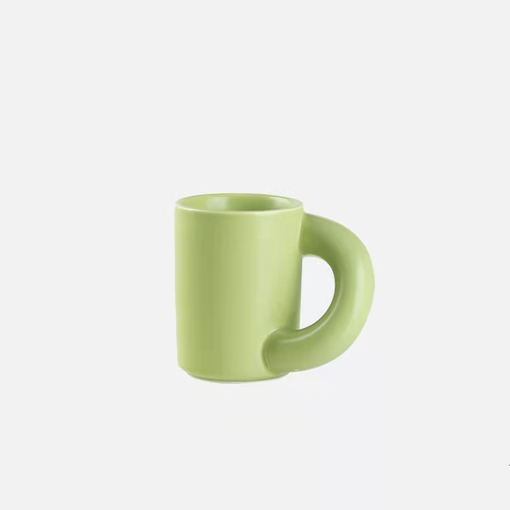 Kreative große Ohr Keramik Tasse