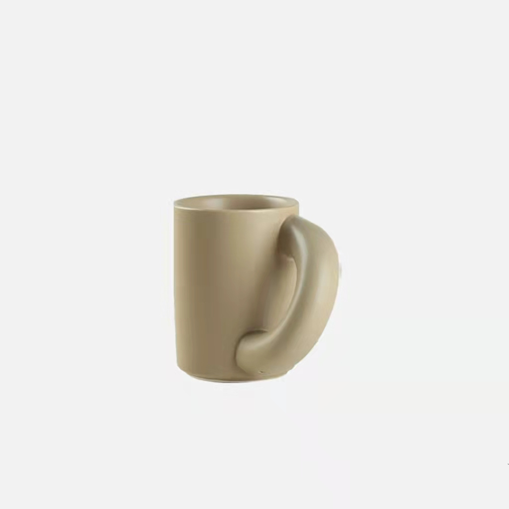Kreative große Ohr Keramik Tasse