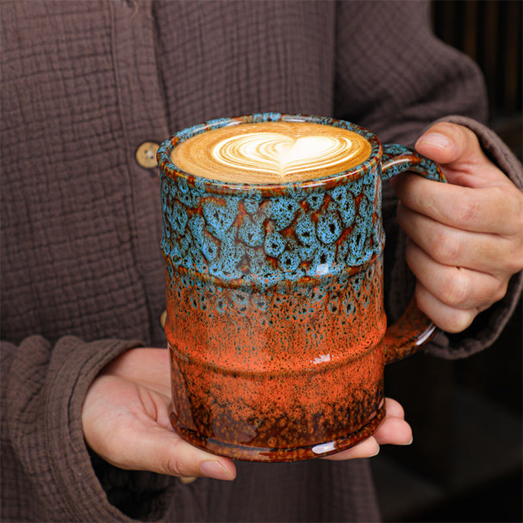 Kreative Vintage Keramik Tasse