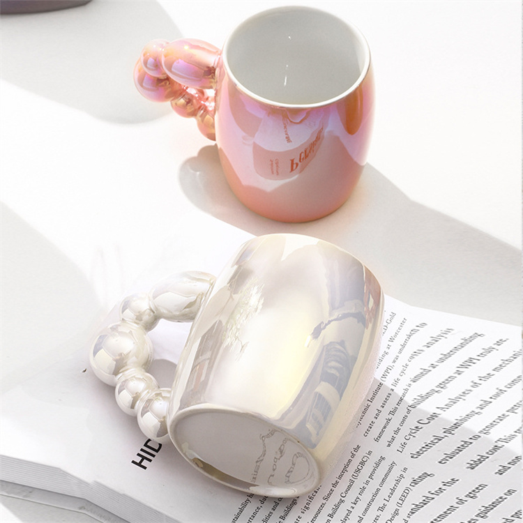 Bunte konservierte Frucht Keramik Becher Wasser Tasse