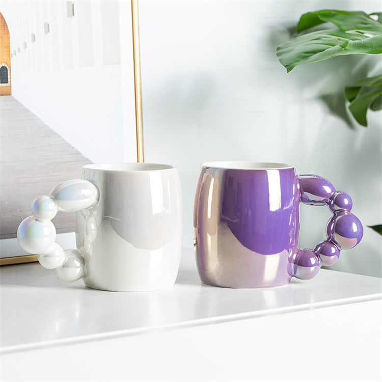 Bunte konservierte Frucht Keramik Becher Wasser Tasse