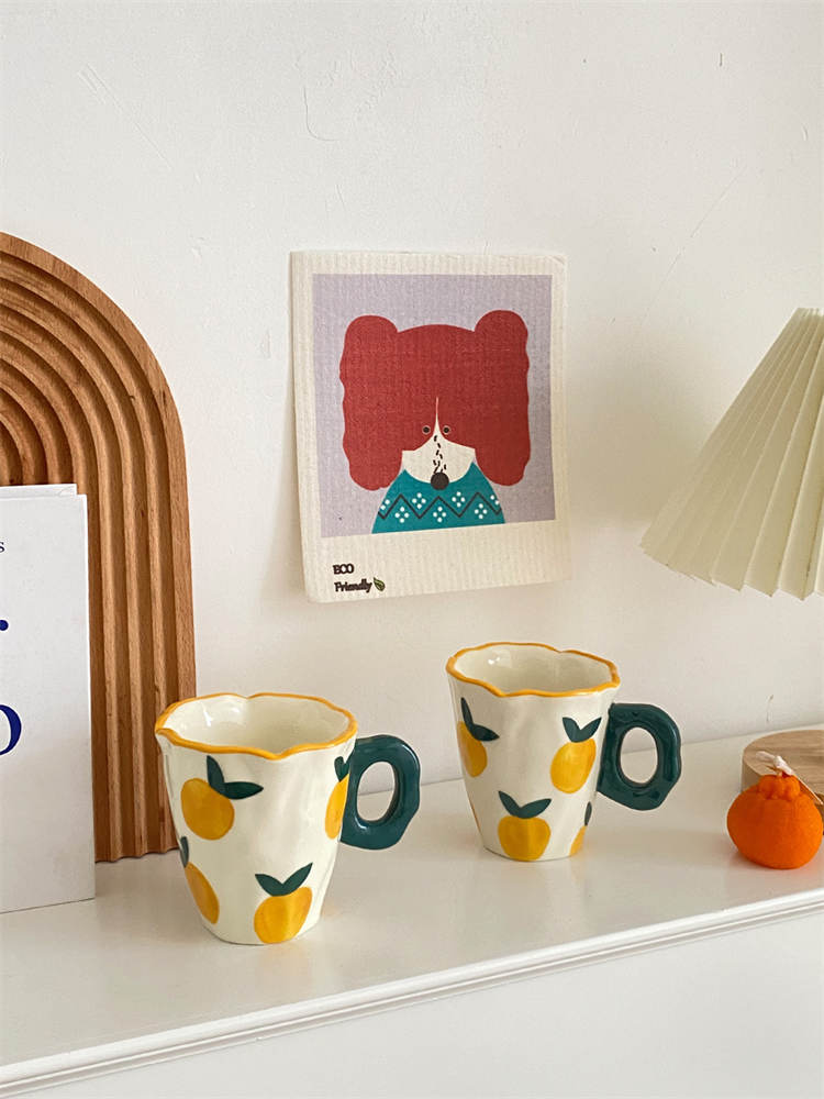 Französischer Stil hohe Schönheit Tulpe Becher Wasser Tasse