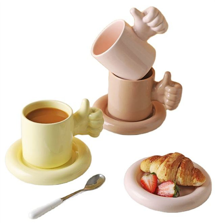 Lobe und ermutige positive Energie Tassen und Kaffeetassen