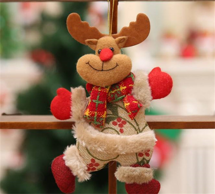 [3 Pakete] Weihnachtsbaum Zubehör Weihnachtspuppe
