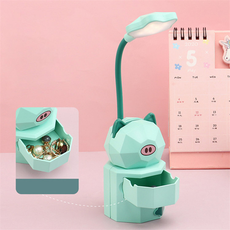 Cartoon Indoor Nachtlicht USB Schreibtischlampe