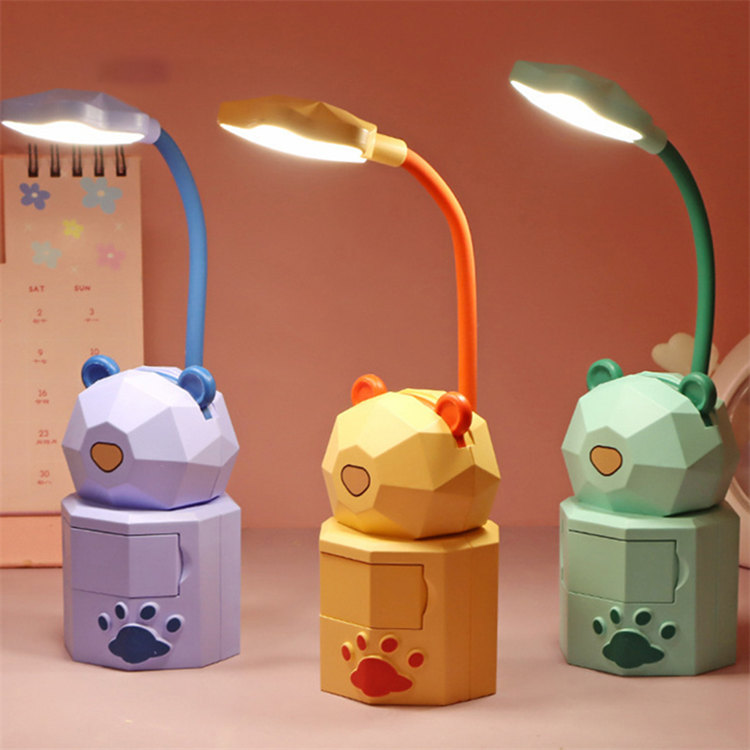 Cartoon Indoor Nachtlicht USB Schreibtischlampe