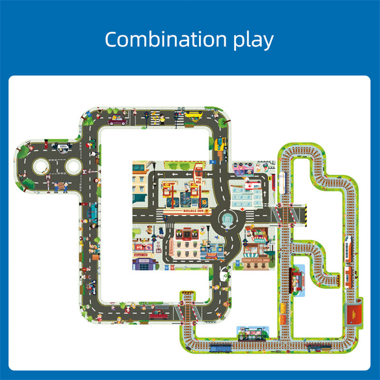 TOI Städtische Verkehrsbahnboden Baby Puzzle Puzzle