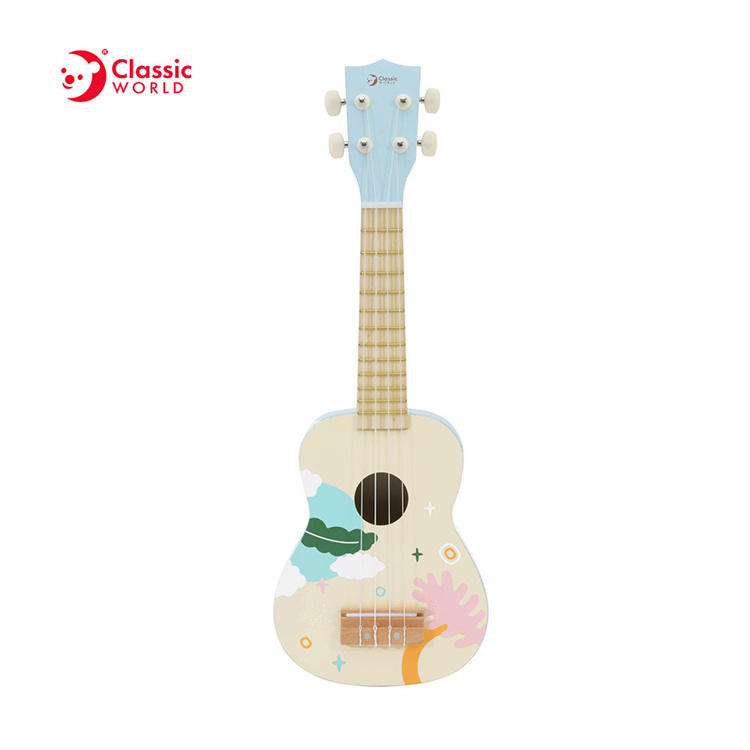 Classic World Holzgitarre Frühkinder -Musikinstrument für Kinder