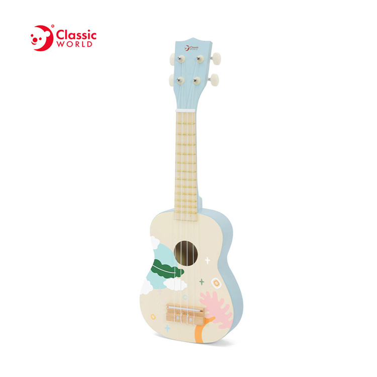Classic World Holzgitarre Frühkinder -Musikinstrument für Kinder