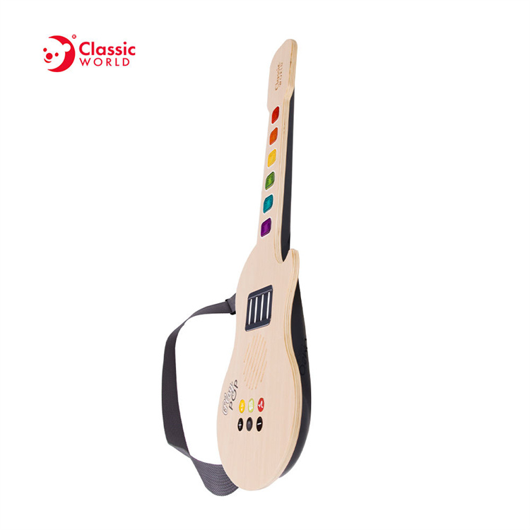 Classic World Kinderhölzerner elektrischer Glory Gitarre