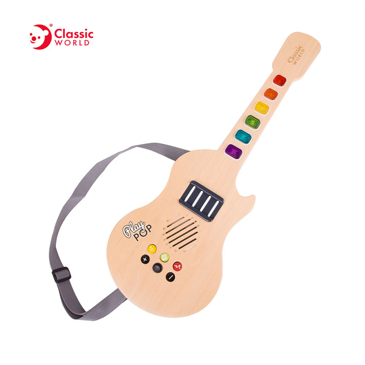 Classic World Kinderhölzerner elektrischer Glory Gitarre