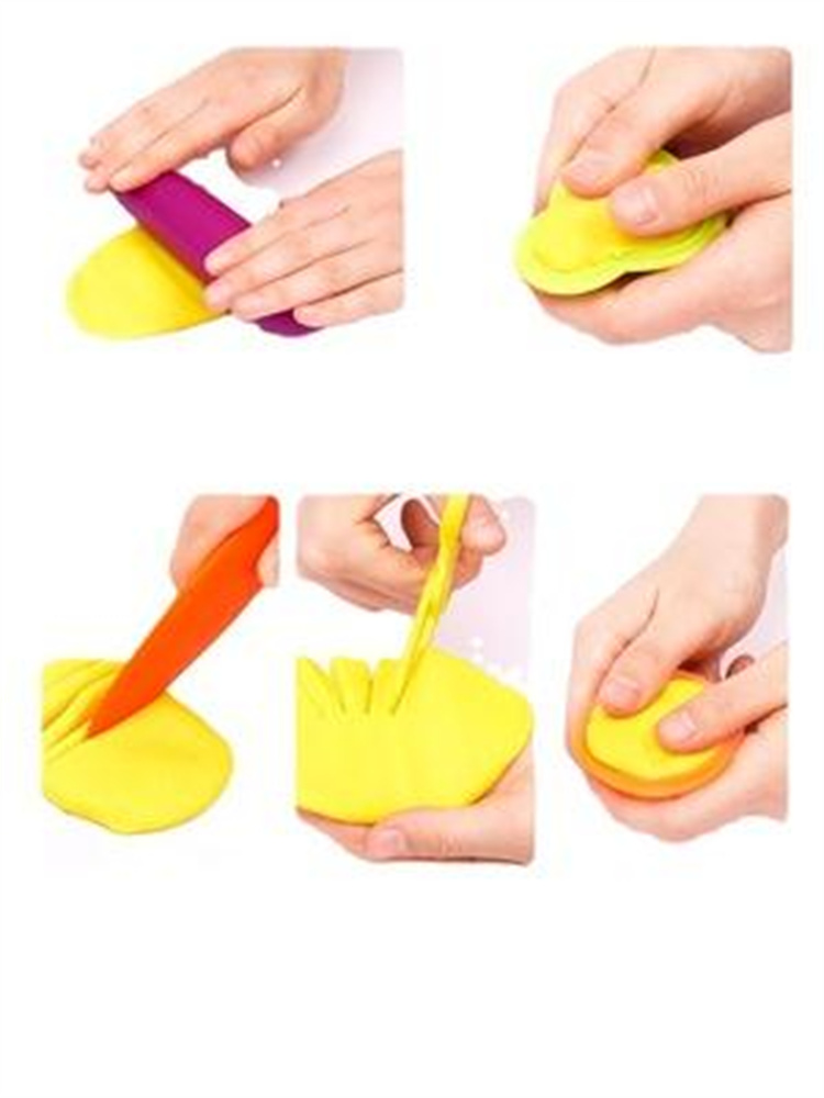 JoanMiro Zwölf Farbe kann DIY -Kinderfarbe Farbfarbe Schlamm DIY