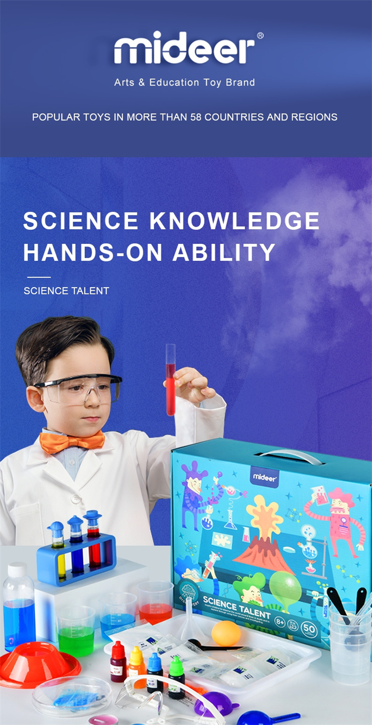 Mideer Handgefertigter Technologiehersteller Material Set für Kinder