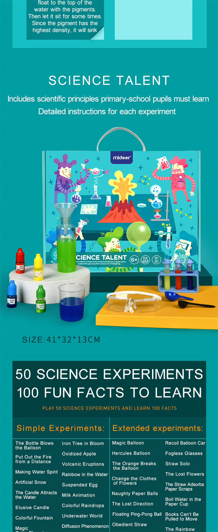 Mideer Kinderwissenschaftsexperiment Set
