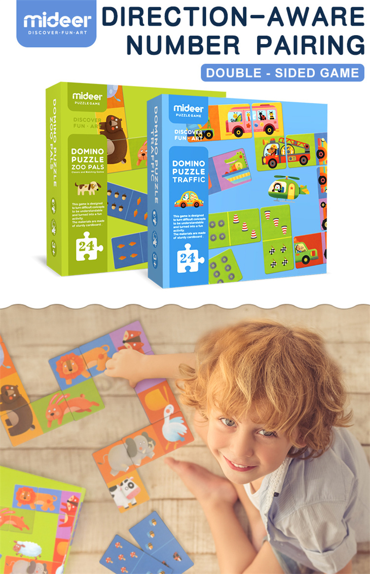 Mideer Früher lehren Domano doppeltes Puzzle