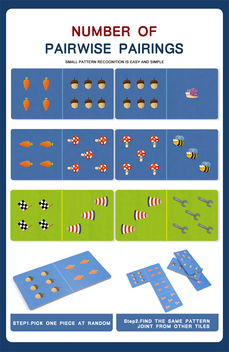 Mideer Früher lehren Domano doppeltes Puzzle