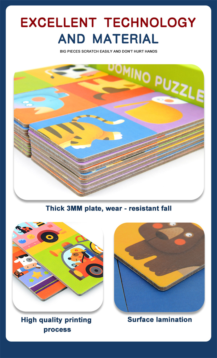 Mideer Früher lehren Domano doppeltes Puzzle