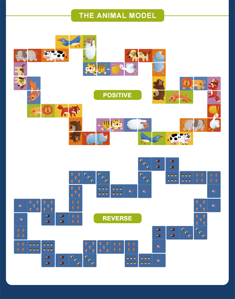 Mideer Früher lehren Domano doppeltes Puzzle