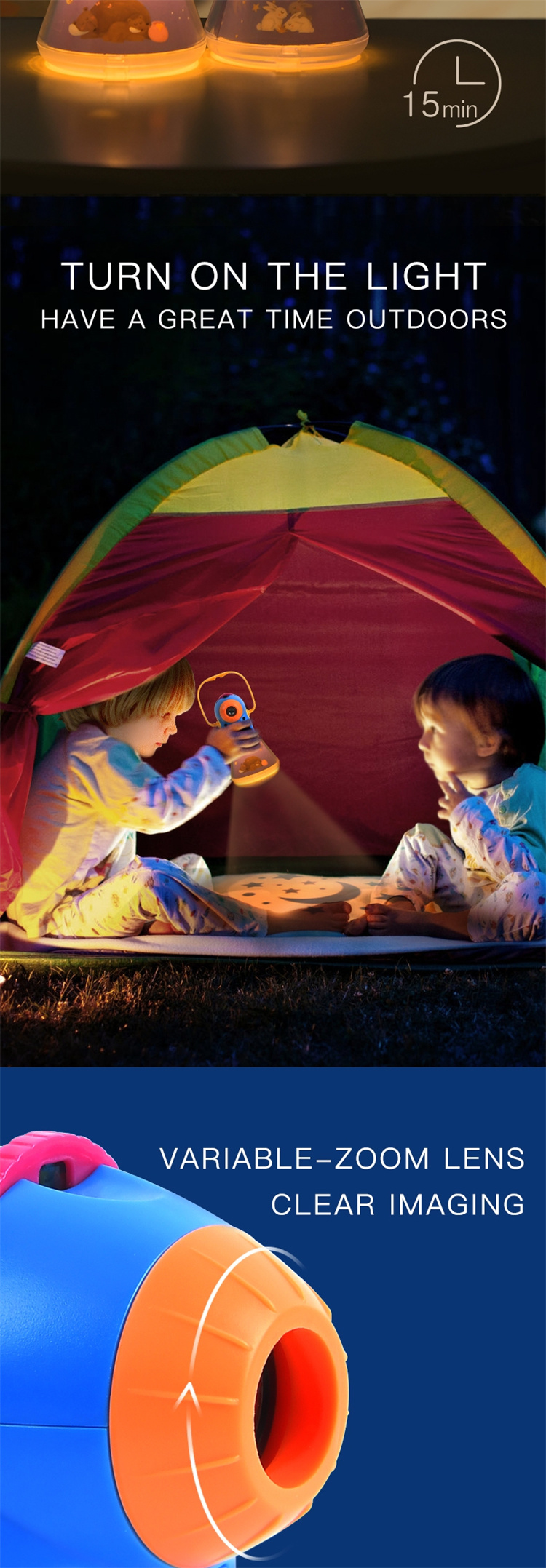 Mideer Xiao Night Lantern Children's Story Machine