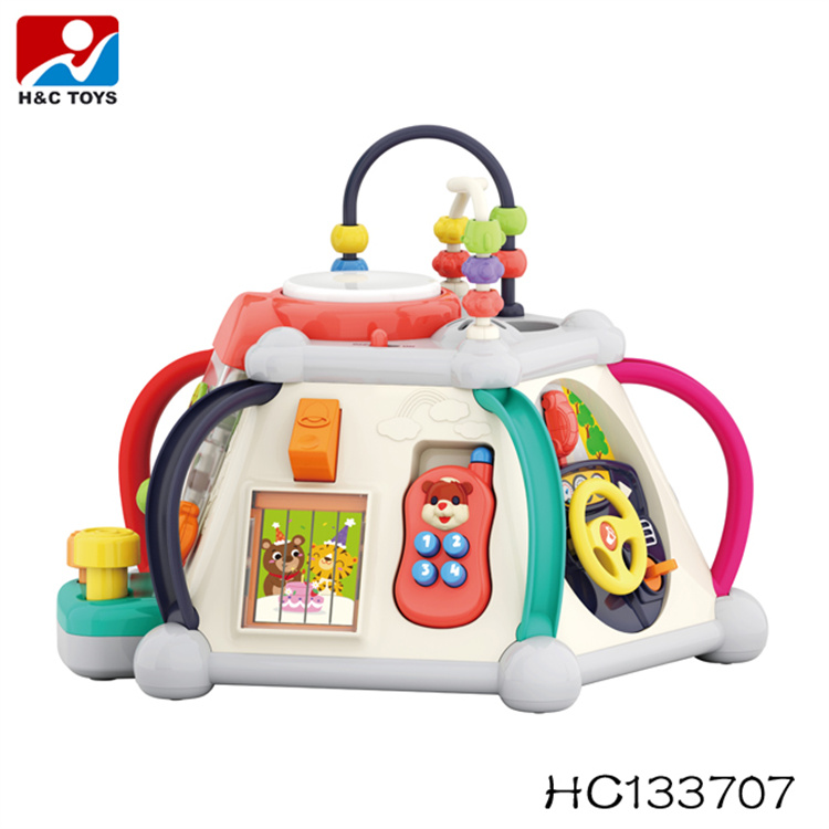 H&C TOYS Multifunktionales Musikspiel Kinderspielzeugsetbox