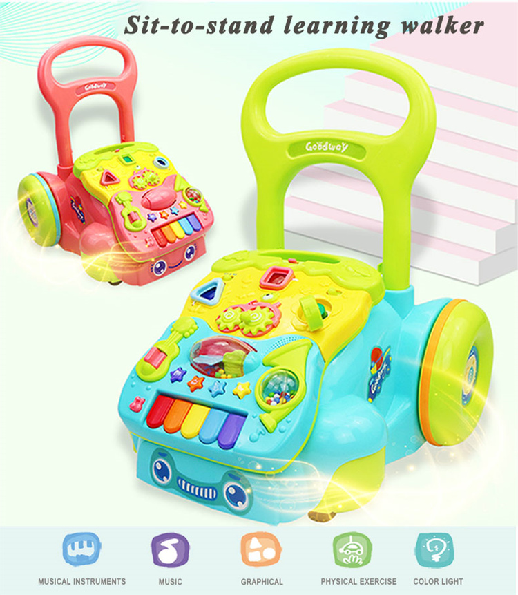GOODWAY Musikpedaling Kinderwagenspielzeug